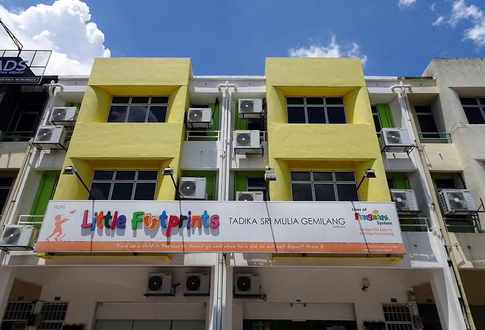The Little Footprints campus building in Taipan Damansara 1, Ara Damansara